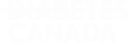 Diabetes Canada Logo In White