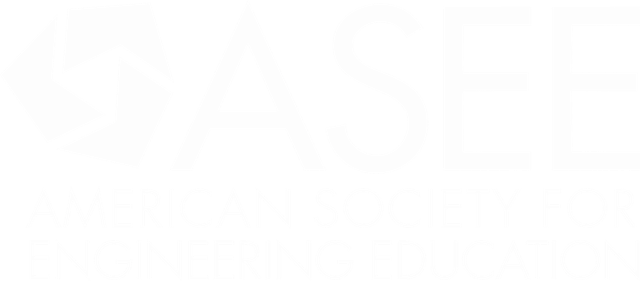 American Society for Engineering Education Logo In White