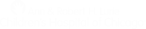 Ann & Robert F. Lurie Children's Hospital Logo In White