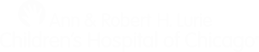 Ann & Robert F. Lurie Children's Hospital Logo In White